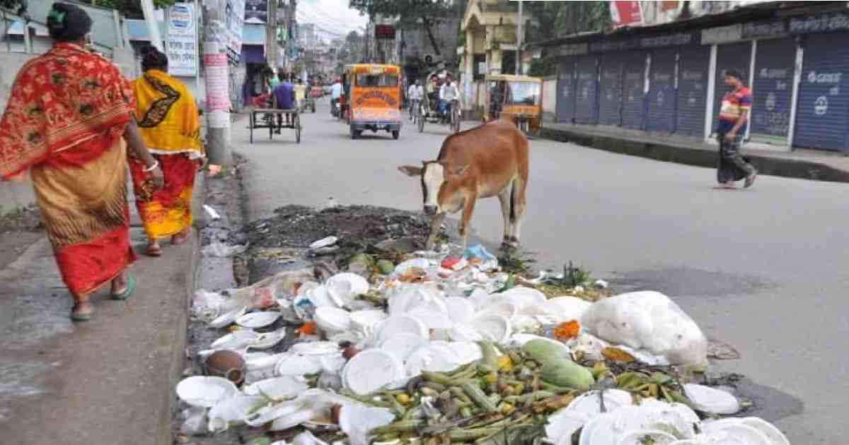 Mayor vs UNO: Garbage piles up on the streets of Barishal